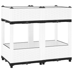 Canteiro elevado 80x40x71 cm polipropileno