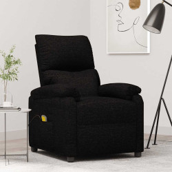 Poltrona de massagens tecido preto