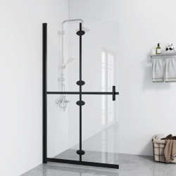 Divisória chuveiro dobrável 100x190 cm vidro transparente esg
