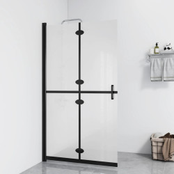Divisória chuveiro dobrável 120x190 cm vidro fosco esg