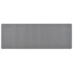 Tapete/passadeira 80x250 cm cinzento-escuro