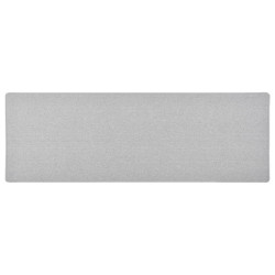 Tapete/passadeira 50x150 cm cinzento-claro