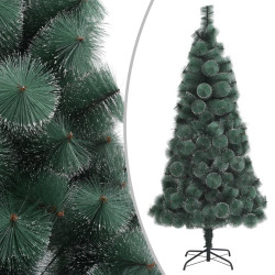 Árvore de natal artificial com suporte 120 cm PET verde