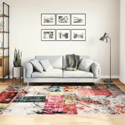 Tapete lavável 160x230 cm patchwork multicor