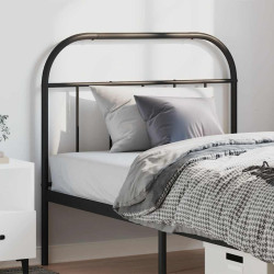 Cabeceira de substituição 100 cm metal preto