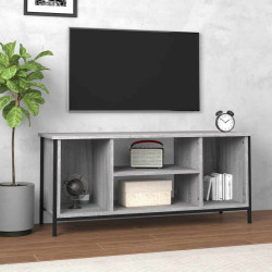 Móvel de TV 102x35x45 cm derivados de madeira cinzento sonoma