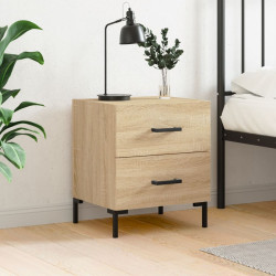 Mesa cabeceira 40x35x47,5 cm derivados madeira carvalho sonoma