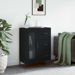 Aparador 69,5x34x90 cm derivados de madeira preto