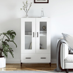 Aparador alto 69,5x31x115 cm derivados de madeira branco