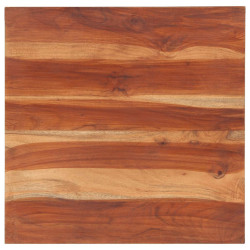 Tampo de mesa madeira de acácia maciça 25-27 mm 60x60 cm