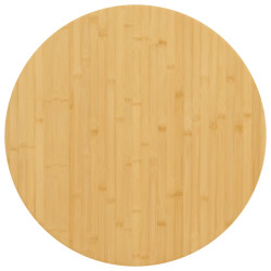 Tampo de mesa ø60x4 cm bambu