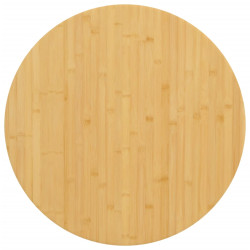 Tampo de mesa ø60x1,5 cm bambu