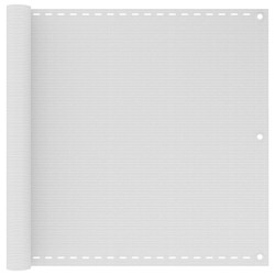 Tela de varanda HDPE 90x600 cm branco