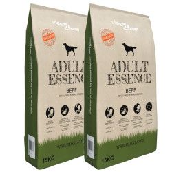 Ração premium para cães adult essence beef 2 pcs 30 kg
