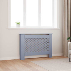 Cobertura de radiador 112x19x81,5 cm MDF antracite