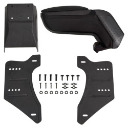 Apoio de braço para carro universal 13x33x (33-53) cm ABS preto