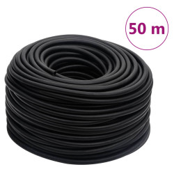 Mangueira de ar híbrida 0,6" 50 m borracha e PVC preto