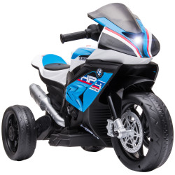 Mota elétrica bmw hp4 com música USB velocidade 2,5km/h avance e retrocesso 82,5x42x54cm vermelha