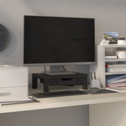 Suporte para monitor 43x30,5x13 cm preto