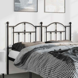Cabeceira de substituição 150 cm metal preto