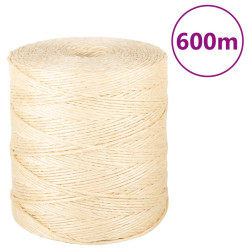 Corda 100% sisal 2 mm 600 m