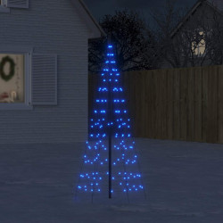 LED árvore de natal 200 leds azul 180 cm
