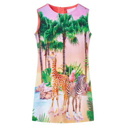 Vestido para criança coral 116