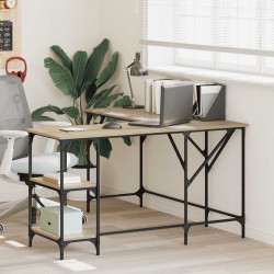 Secretária 139x139x75 cm derivados de madeira carvalho sonoma