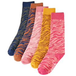 Meias para criança 5 pares ue 26-29