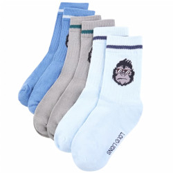 Meias para criança 5 pares ue 30-34
