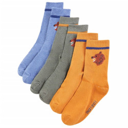 Meias para criança 5 pares ue 23-26