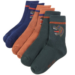 Meias para criança 5 pares ue 23-26
