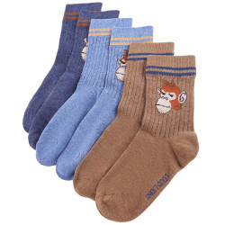 Meias para criança 5 pares ue 30-34