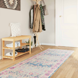 Tapete lavável 80x300 cm multicor