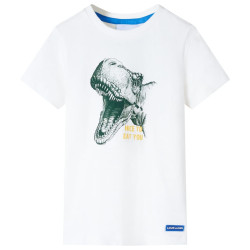 T-shirt infantil cor cru 92
