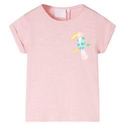 T-shirt de criança rosa-claro 116
