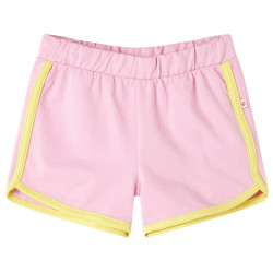 Calções de criança com debrum rosa brilhante 128