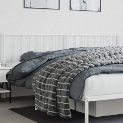 Cabeceira de substituição 200 cm metal branco
