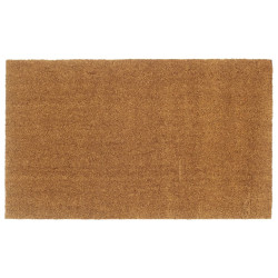 Tapete de porta 90x150 cm fibra de coco tufada natural