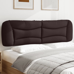 Almofadão de cabeceira hvar 180 cm tecido castanho-escuro