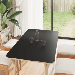 Autocolantes para móveis 90x500 cm PVC preto mate