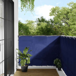 Tela de varanda 120x700 cm 100% poliéster oxford azul