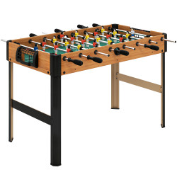 Matraquilho para crianças acima de 7 anos com 2 bolas 8 hastes 2 marcadores de pontos 22 jogadores 118x104x69cm multicor