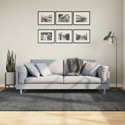 Tapete de pelo curto oviedo 160x230 cm antracite