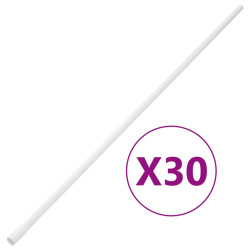 Calhas para cabos com clipes ø16 mm 30 m PVC