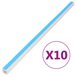 Calhas para cabos autoadesivas 25x16 mm 10 m PVC