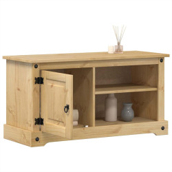 Móvel de TV corona 100x40x52 cm madeira de pinho maciça
