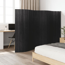 Divisória largura 400 cm altura 165 cm bambu cinzento