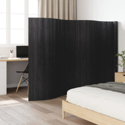 Divisória largura 600 cm altura 165 cm bambu cinzento
