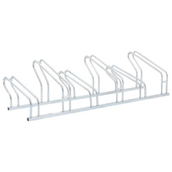 Suporte independente para 6 bicicletas aço galvanizado